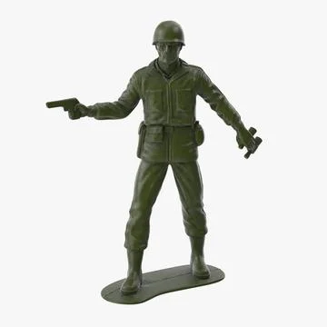 Toy soldier 3d store model