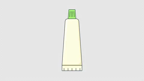 Plastic tube Vídeo Stock 335397637