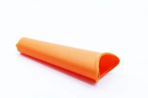 Plastic tubes used to train the capacity of the lungs in Corona times Stock Photos