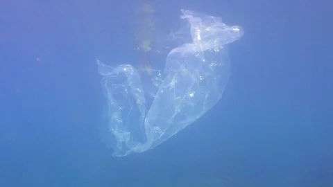 Plastic Underwater Stock Footage 120179830