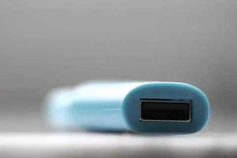 Plastic USB stick Stockfoto's