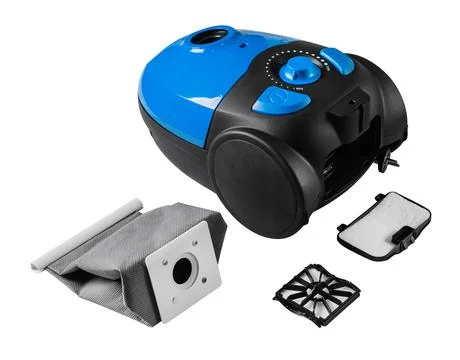 Plastic vacuum cleaner  Foto stock