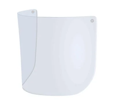 Plastic visor protection Stock Illustration