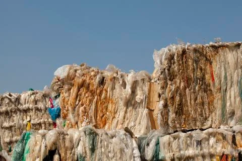 Plastic waste Stock Photos