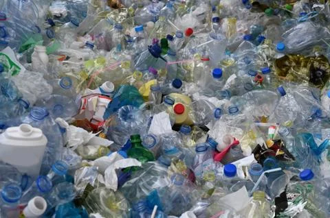 Plastic waste Stock Photos