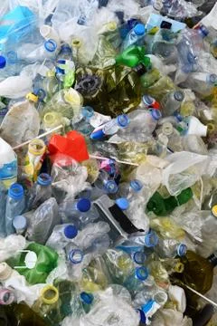 Plastic waste Stock Photos