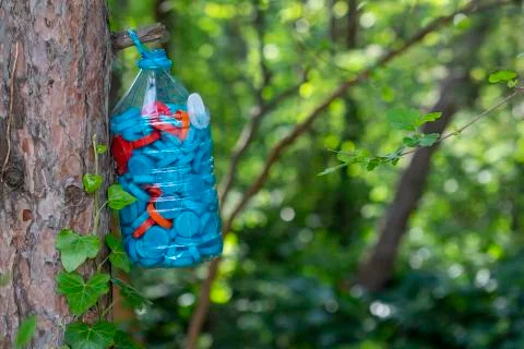Plastic waste Stock Photos