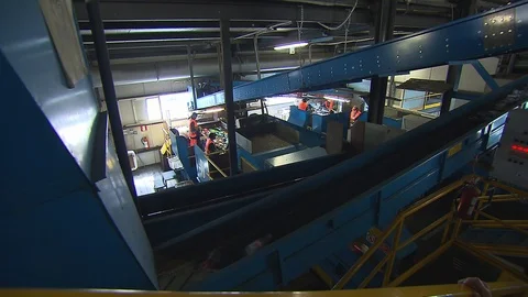Plastic waste recycling 動画素材 120249892
