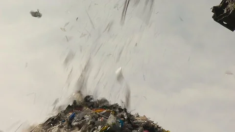 Plastic waste recycling 動画素材 120250318