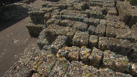 Plastic waste recycling 動画素材 120415085