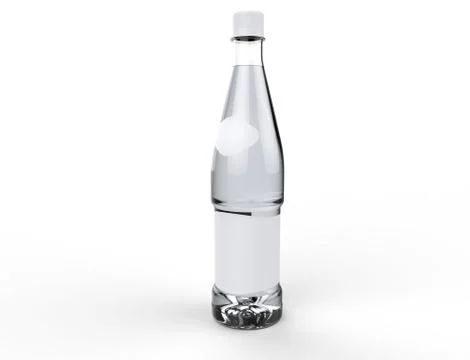 Plastic Water Bottle Stock Illustration
