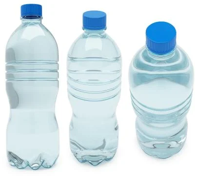 Plastic water bottle Stock Illustration