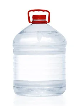 Plastic water bottle Stock Photos