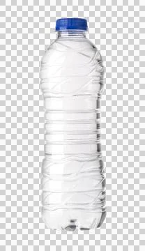 Plastic water bottle Foto stock