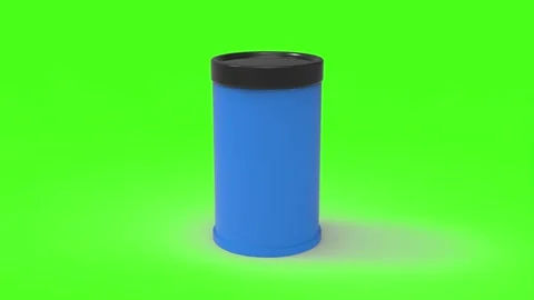 Plastic Water Drum 스톡 동영상 348011812