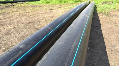 Plastic water pipe Stock Footage 115329182