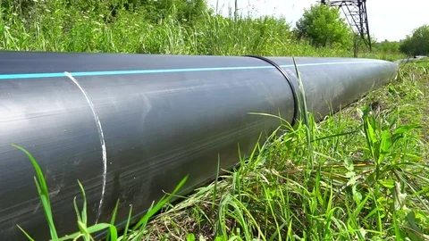 Plastic water pipe Stock Footage 115329732