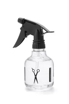 Plastic water sprayer container Stock Photos