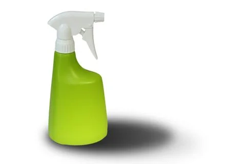 Plastic water sprayer with shadow Stock Photos