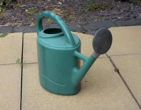 Plastic Watering Can Stock Photos