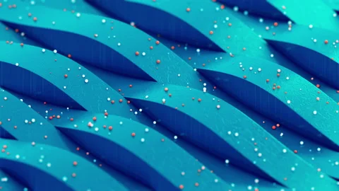 Plastic Wave Stock Footage 169452244