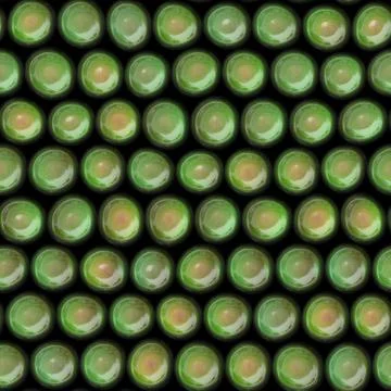 Plastic waves cells seamless texture Stock Illustration