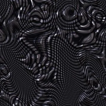 Plastic waves generated texture Stock Illustration