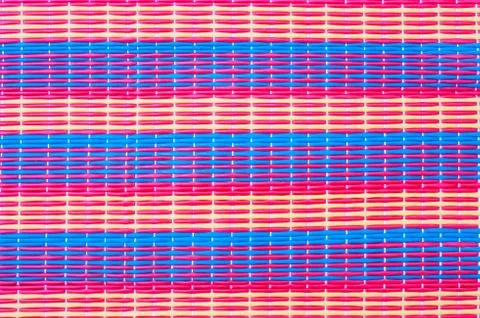 Plastic weave background Stock Photos