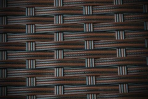 Plastic weave pattern background Stock Photos