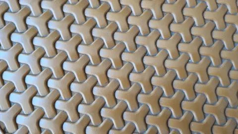 Plastic weave pattern background. Stock Photos
