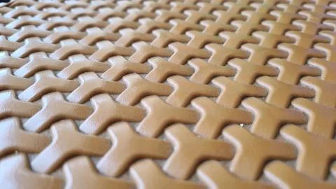 Plastic weave pattern background. Stock Photos