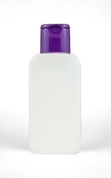 Plastic white container Stock Photos