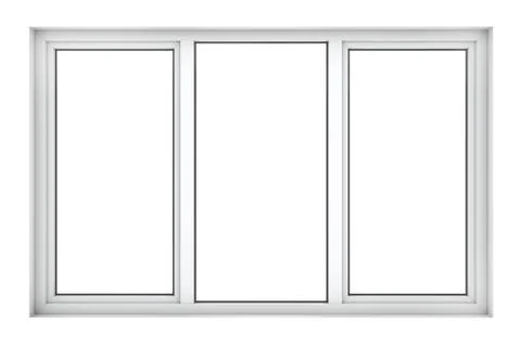 Plastic window frame Stock Illustration