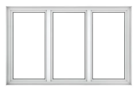 Plastic window frame Stock Illustration