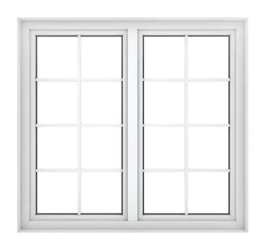 Plastic window frame Stock Illustration