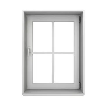 Plastic window Stock Illustration