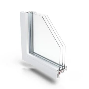 Plastic Window profile Stock Illustration