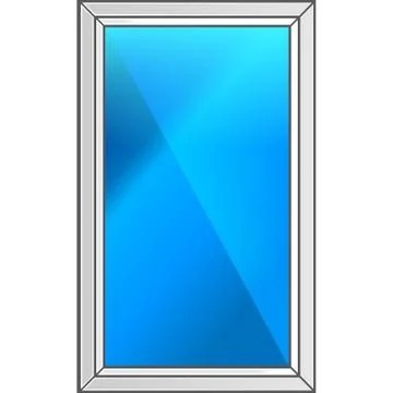 Plastic window, scheme, design, glass, morning, day, economy, strong Illustration