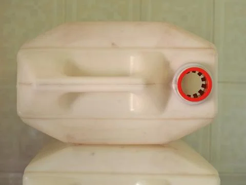 Plastic wine tank Stock Photos