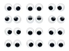 Googly eyes for toy puppet eyeballs cartoon Vector Image