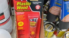 Plastic Wood Filler, Stock Video