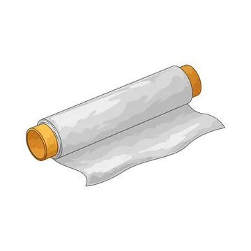Plastic Wrap illustration Stock Illustration