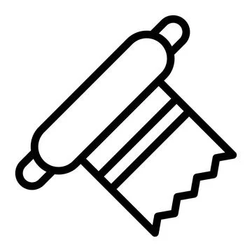 Plastic wrap Vector Icon Design Illustration Stock Illustration
