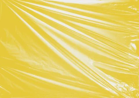 Plastic With Yellow Background,Texture 2 Stock Photos