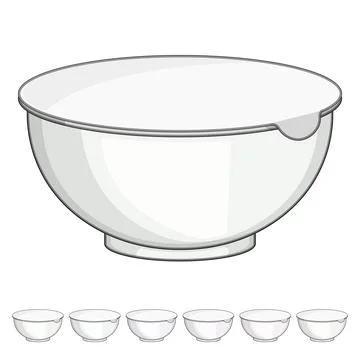 Plastic yogurt container cartoon vector graphic Stock Illustration