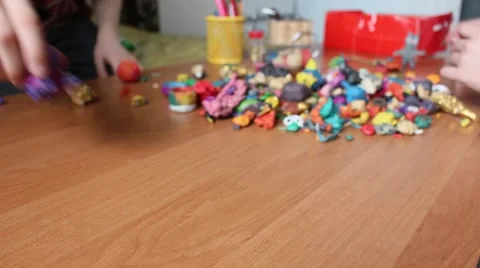 Plasticine animals Vídeo Stock 46956030