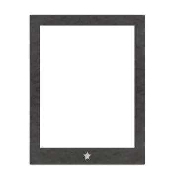 Plasticine black tablet pc on white background Stock Illustration