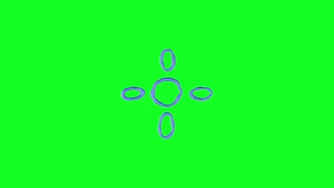 Plasticine Explosion on Green Screen | Cartoon Shape FX Pack in 4K Stock Footage 312507576