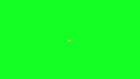 Plasticine Explosion on Green Screen | Cartoon Shape FX Pack in 4K Stock Footage 312507592