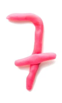 Plasticine figures isolated 写真素材
